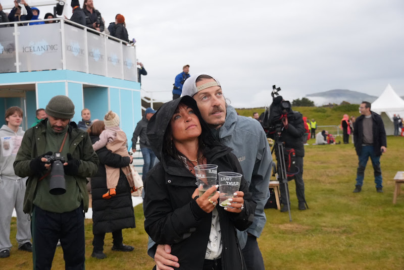 Couple At Outdoor Event