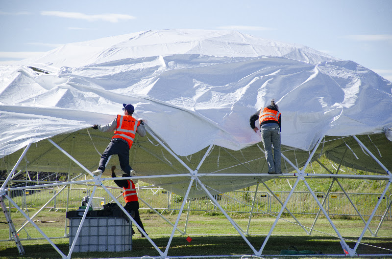 Dome Cover Installation