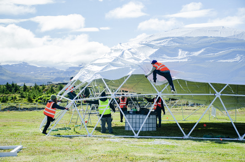 Geodesic Dome Assembly