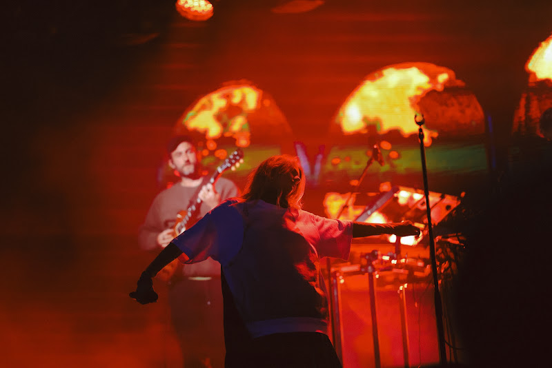 Performer Dancing On Stage
