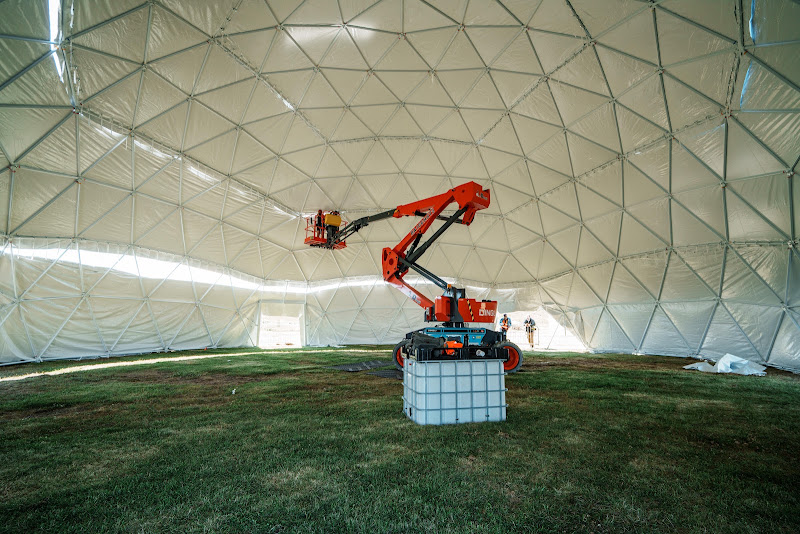 Geodesic Dome Interior