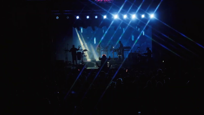 Live Concert Blue Lights