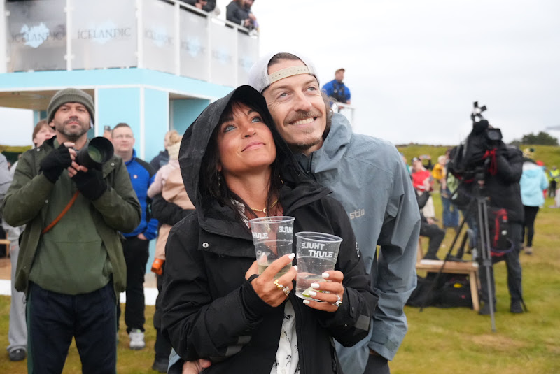 Couple At Outdoor Festival