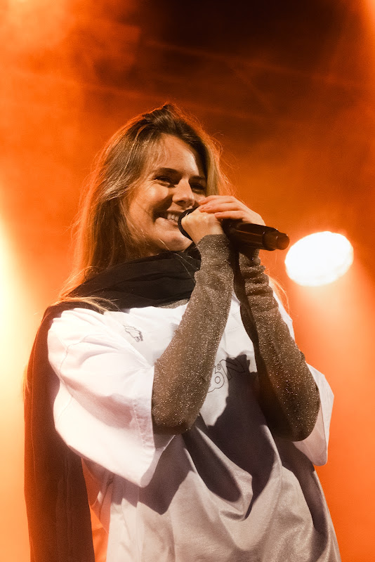 Singer Performing On Stage