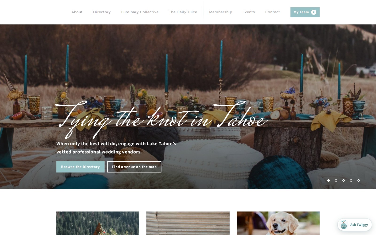 Tahoe Engaged: WordPress rebuild + in-house back office